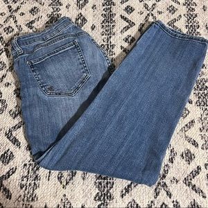 Kut from the Kloth straight leg size 10 with minor distressing